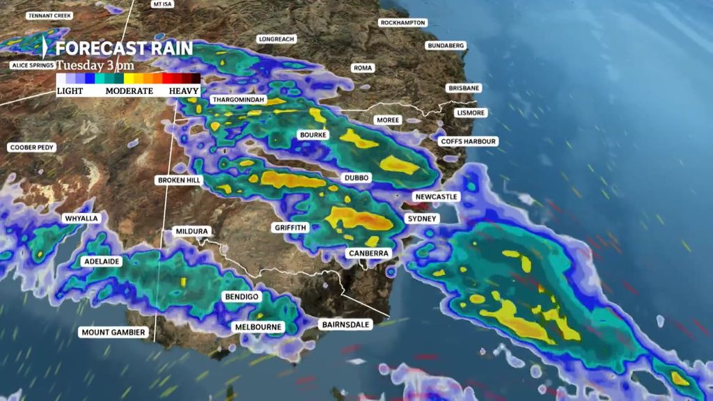 Rain forecast - ABC News