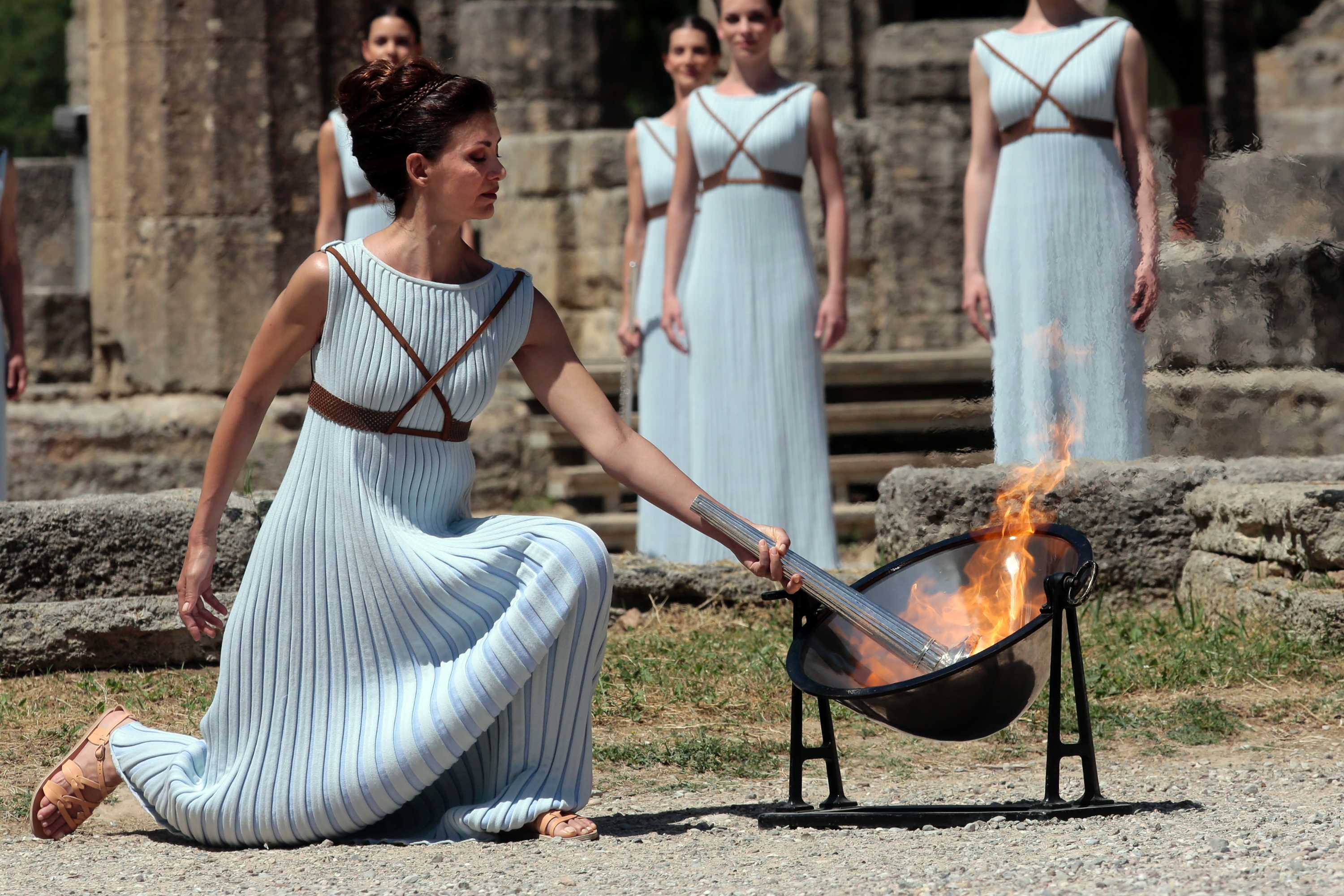 Rio 2016 Olympic flame is lit in Greece as countdown to Games continues ABC News