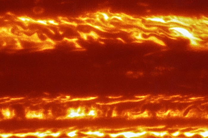 Stunning infrared image of Jupiter from the Very Large Telescope