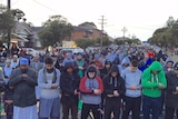 Prayers at Eid celebrations