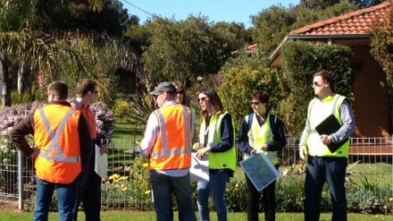 Testing underway at Clovelly Park