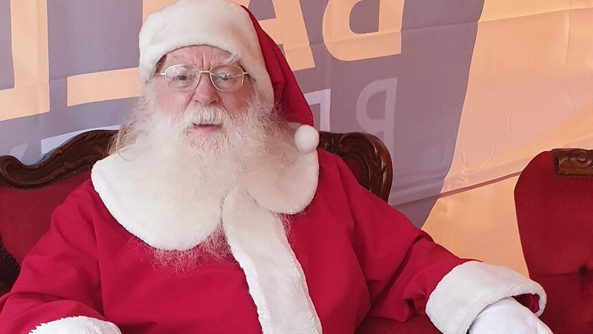 Paul Millgate has been working as a Santa on the Gold Coast for 35 years