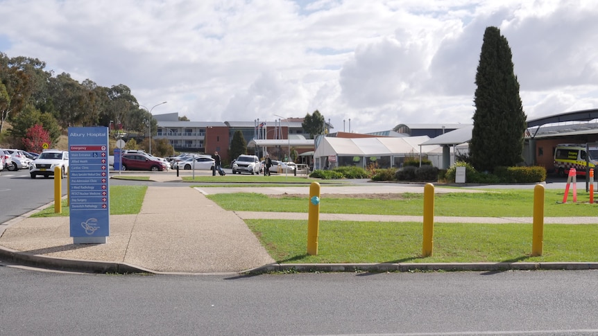 wide shot of external building