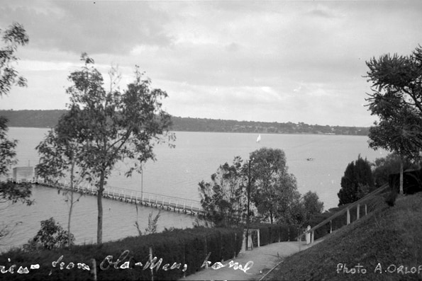 View from the Old Men's Home, 1922, photograph by Izzy Orloff.