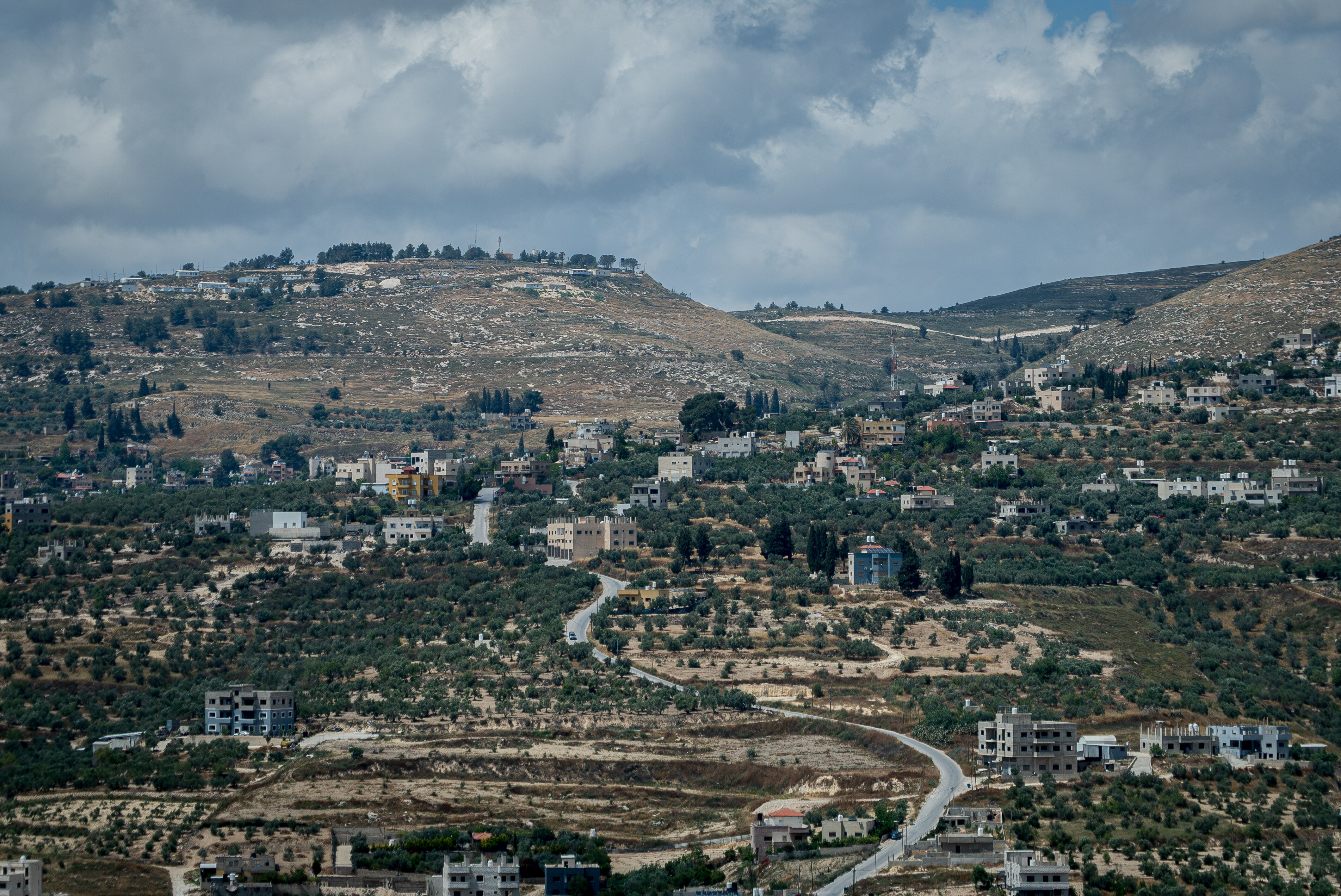 The rolling hills of Sebastia.