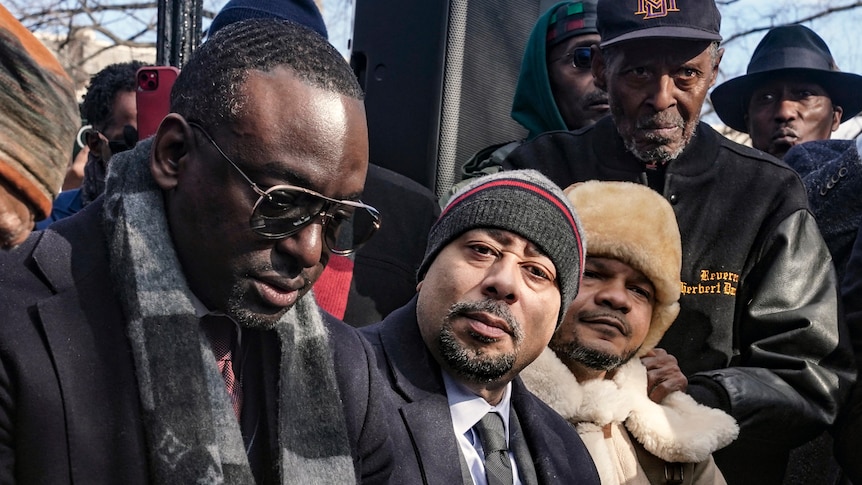 Hundreds gather near New York's Harlem to commemorate gate for exonerated Central Park Five teens jailed over 1989 rape case - ABC News