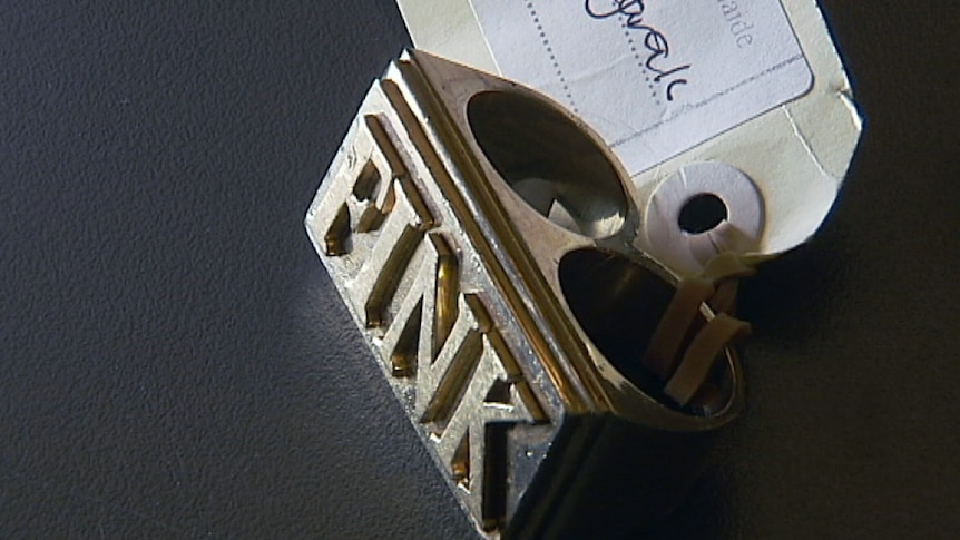 Ring belonging to former Fink Andrew Majchrak