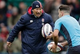 England coach Eddie Jones before the Six Nations game with Italy