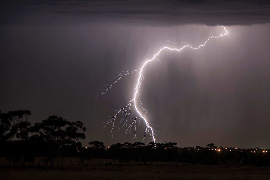 Lightning strike