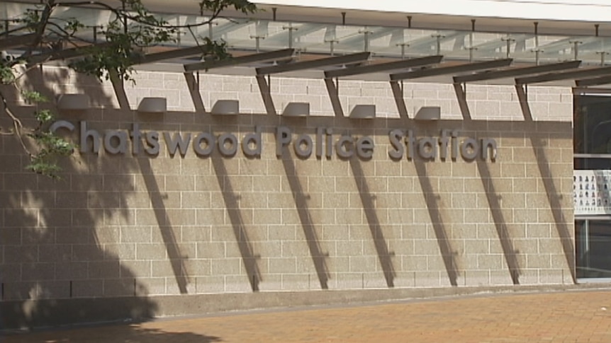 Signage at the ront of Chatswood Police Station.