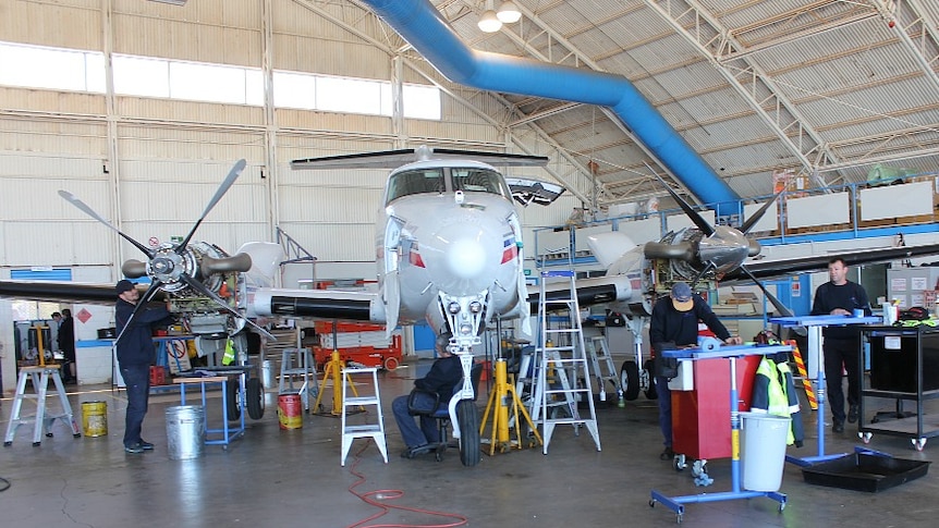 Maintaining aeromedical planes