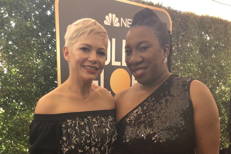 Michelle Williams and Tarana Burke