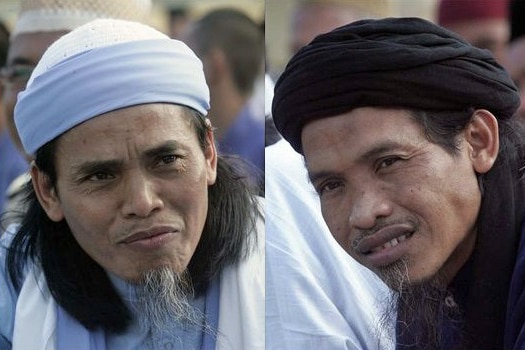 Brothers Amrozi and Mukhlas, two of the Bali bombers who were executed in 2008.
