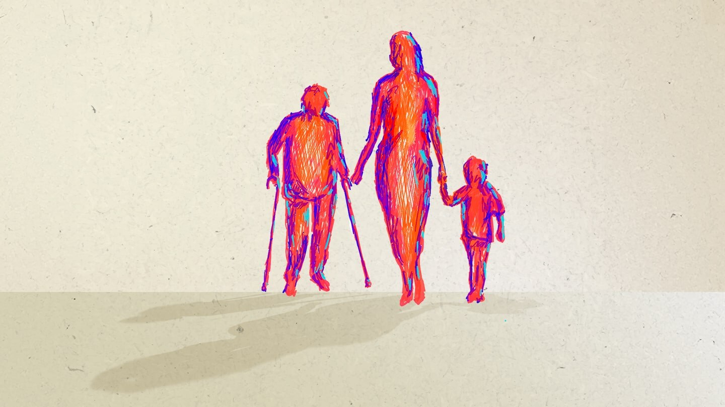 The Care Squeeze Graphic no text