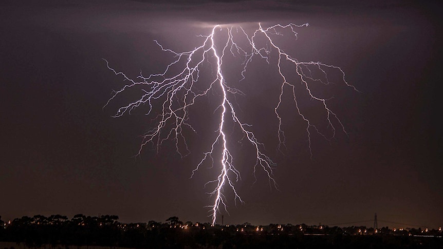 Lightning strike