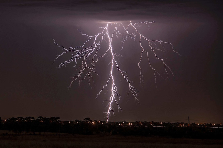 Lightning strike