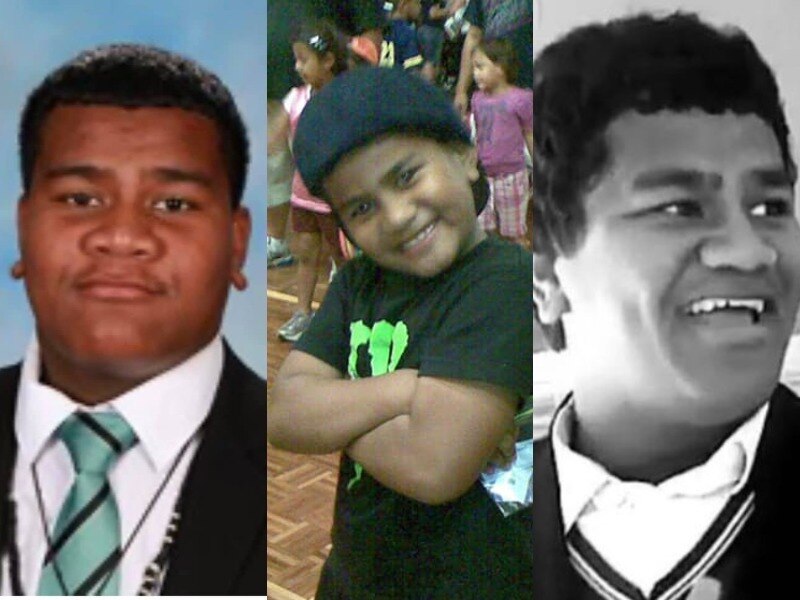 A composite image of Solomone Taufeulungaki.