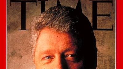 Bill Clinton on the cover of Time magazine