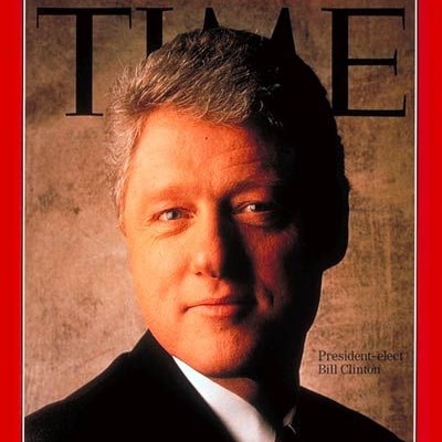 Bill Clinton on the cover of Time magazine