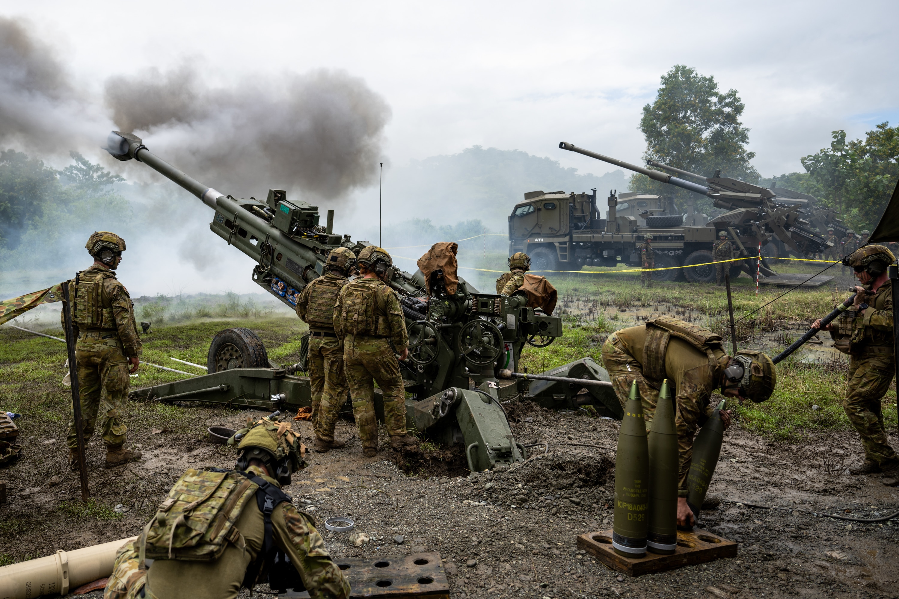 Soldados australianos nas Filipinas