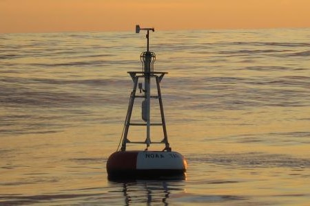 picture of floating buoy