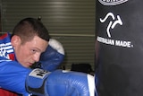Undefeated Tasmanian boxer Luke Jackson is defending his Australian featherweight championship belt in Hobart