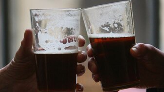File photo: Drinkers enjoy pints of beer (Getty Images: Matt Cardy)