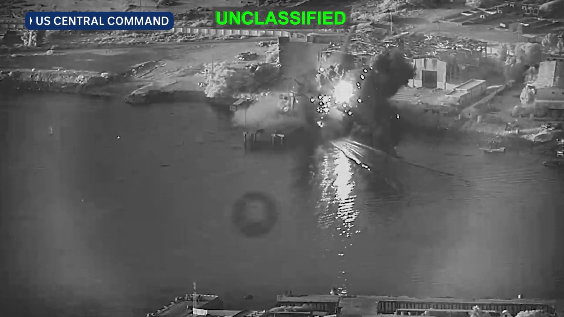 One-way 'speedboats with explosives' launched by US for first time