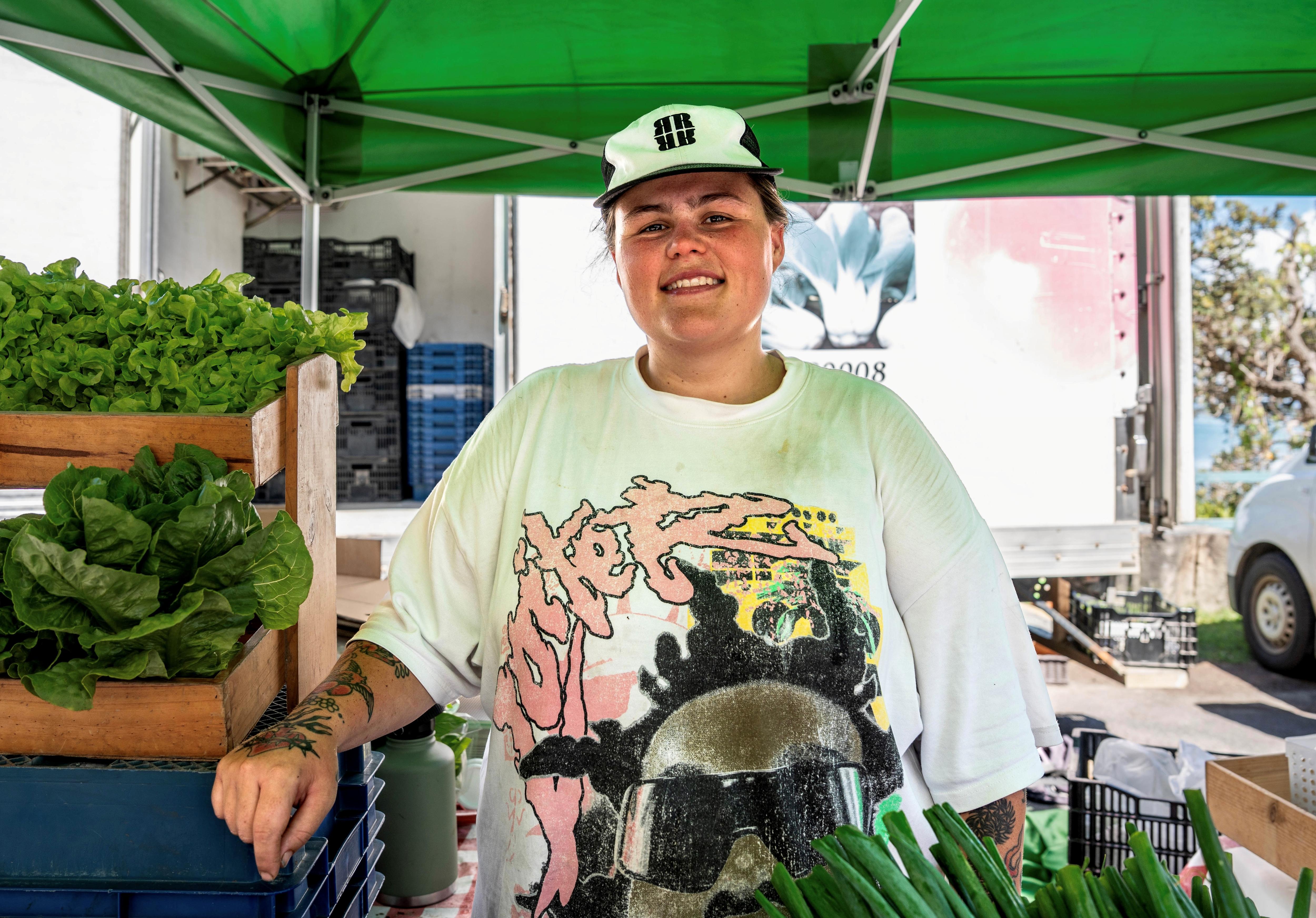 Is she a farmer or still just the farmer's wife?