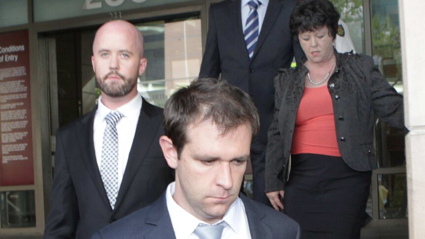 Jill Meagher's family leaves court
