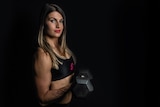 Bodybuilder, Samantha Frazzetto.