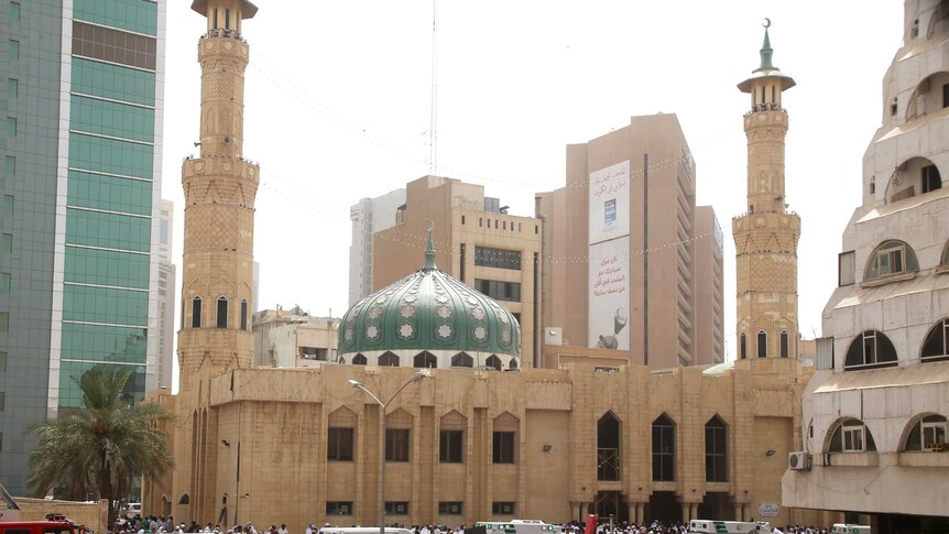 The Shiite Al-Imam al-Sadeq mosque