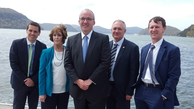 Luke Foley meets with Central Coast Labor MPs