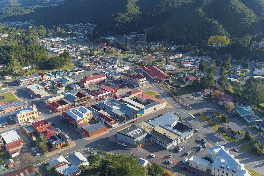 Queenstown from above