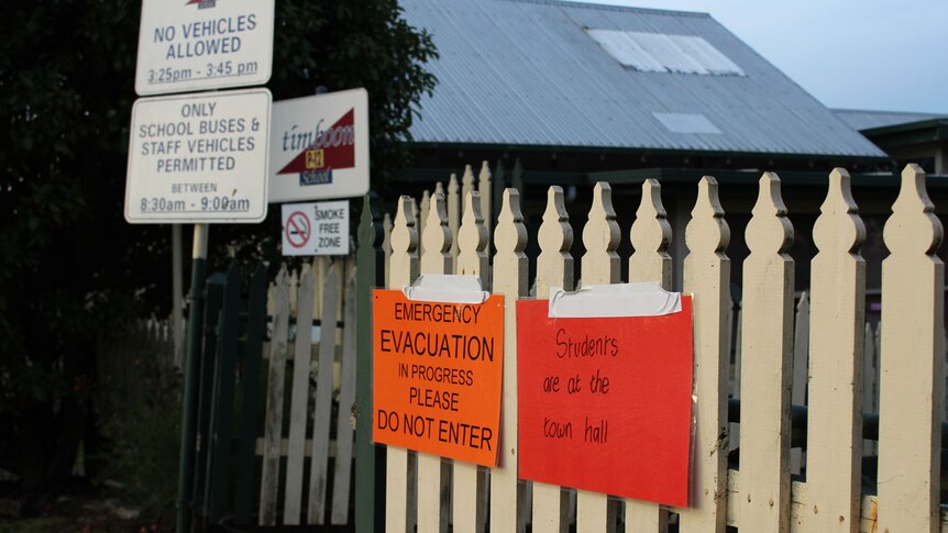 Timboon state school evacuates