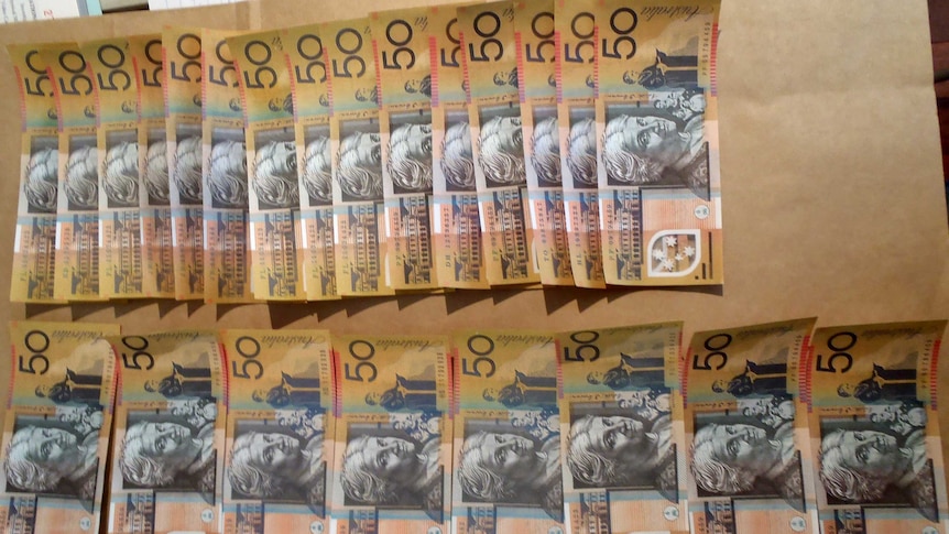 Counterfeit money seized in Perth