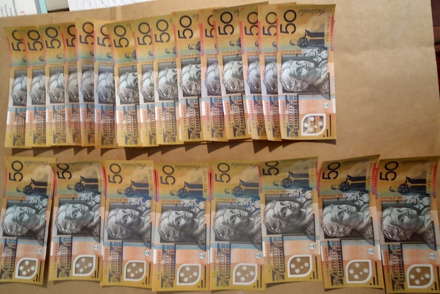 Counterfeit money seized in Perth