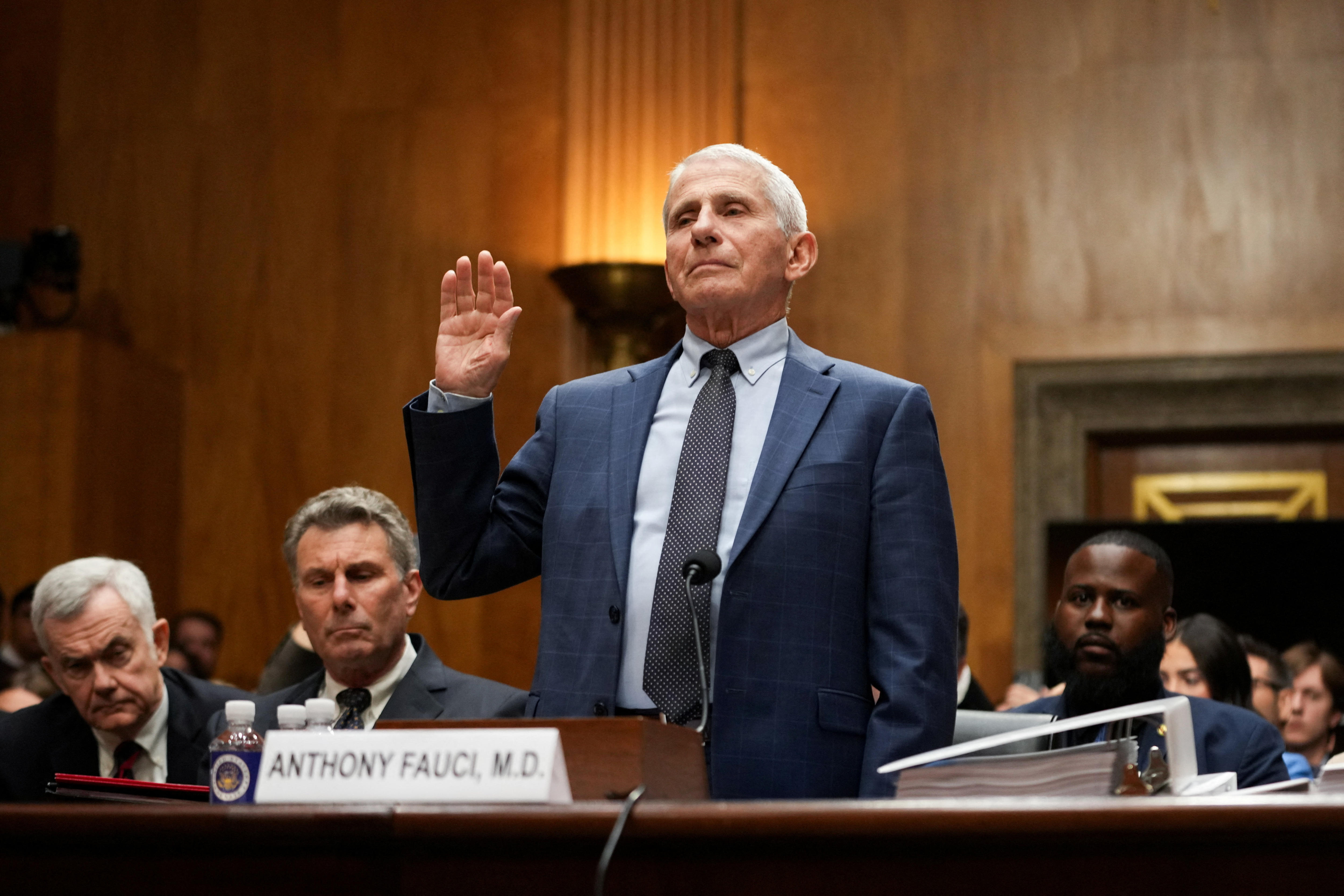 Fauci refuses to answer questions in 'unhinged' COVID hearing