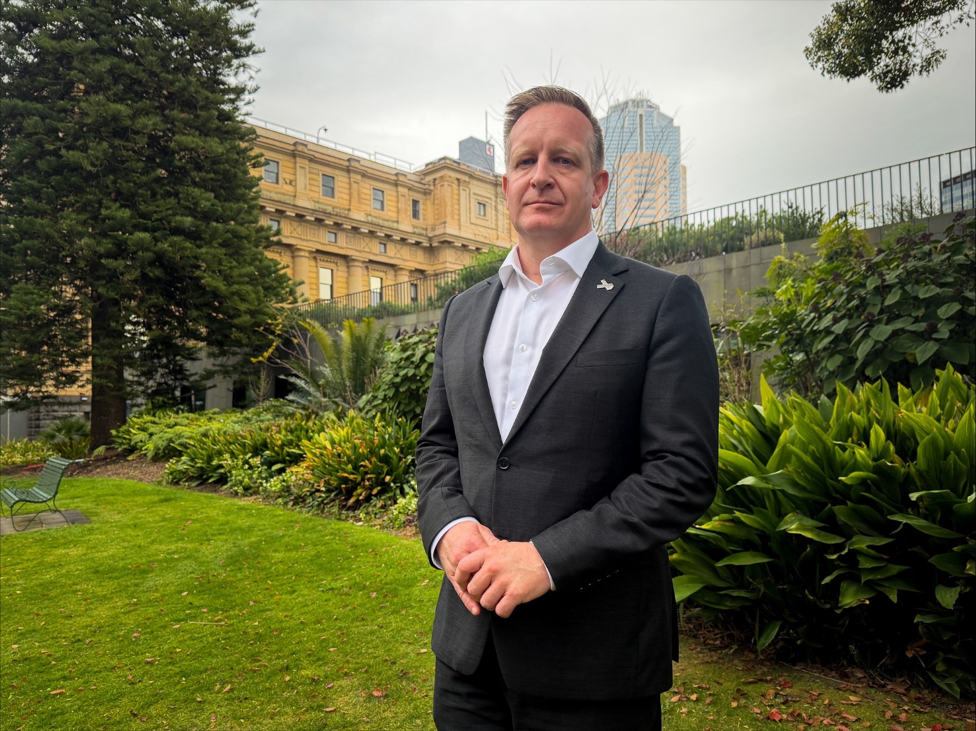 Victorian Emergency Services Minister Paul Edbrook