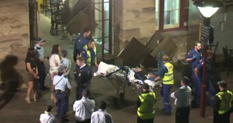 Woman hospitalised after falling up to 12 metres at The Rocks in Sydney ...