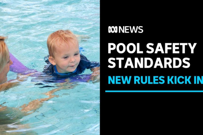 Pool Safety Standards, New Rules Kick In: A baby and a woman in a swimming pool.
