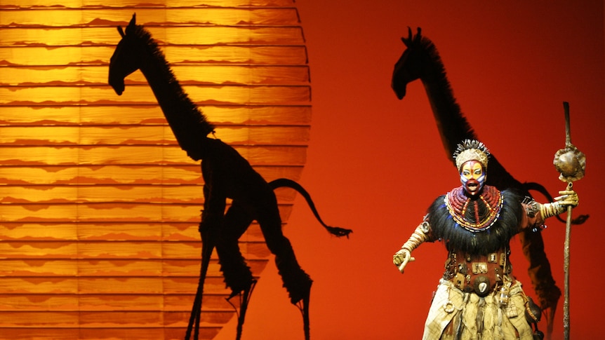 Rafiki of The Lion King stage show