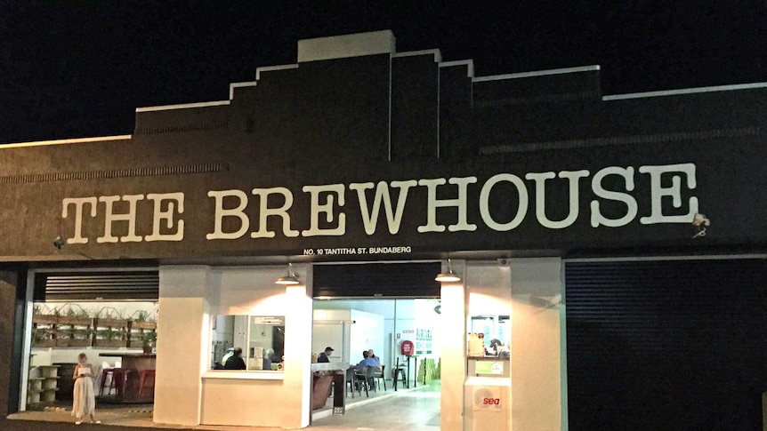The front of the Brewhouse building
