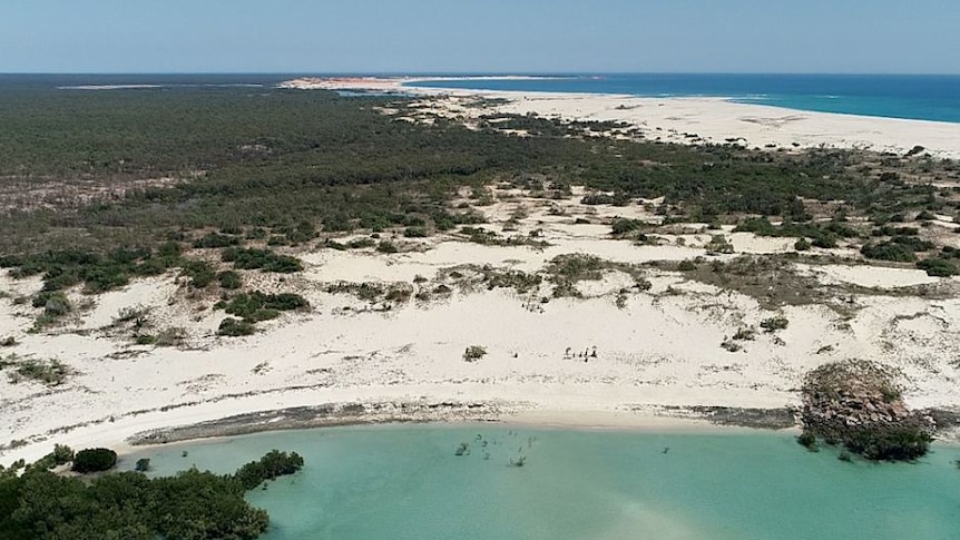 The Stride family lived on remote beaches on the Dampier Peninsula north of Broome.