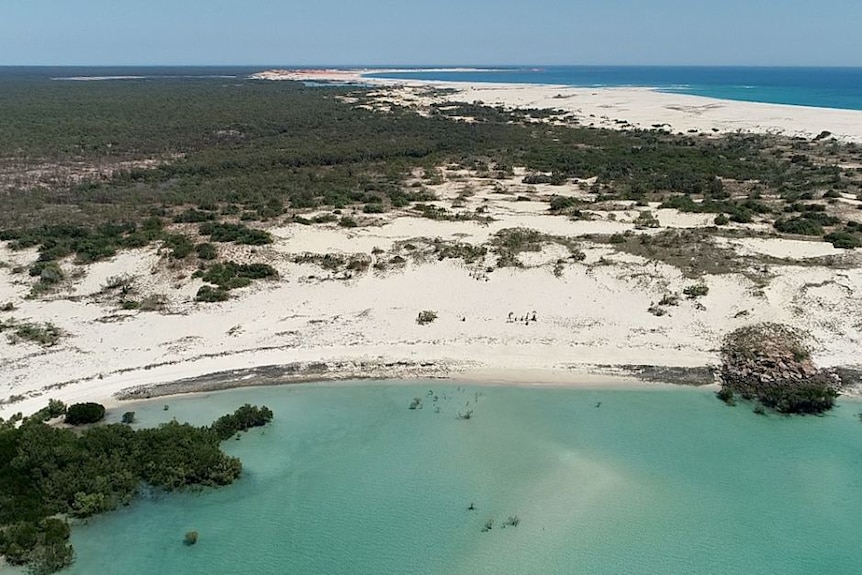 The Stride family lived on remote beaches on the Dampier Peninsula north of Broome.
