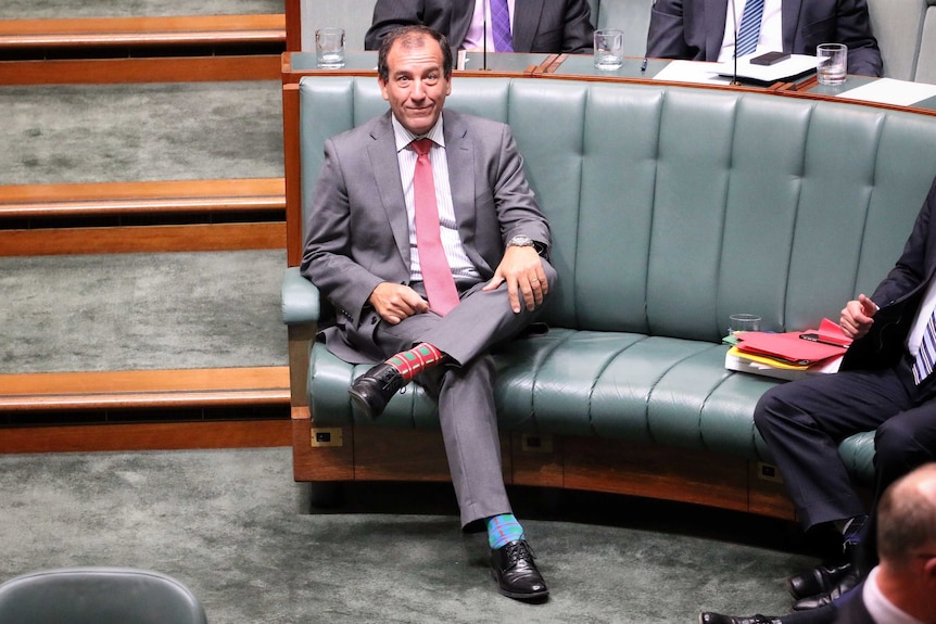 Former minister Mal Brough in Parliament