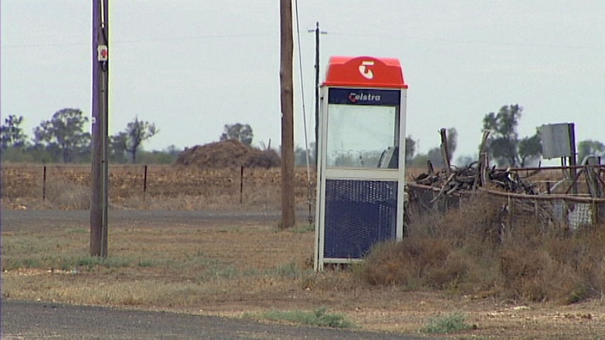 Telstra phone box