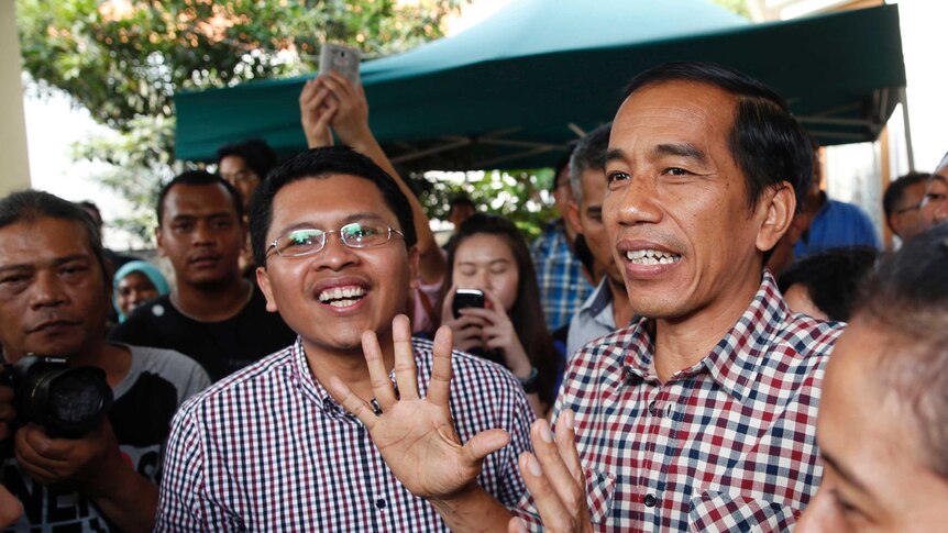 Likely Indonesian president Joko 'Jokowi' Widodo has urged the country's election commission to ensure a transparent vote count.