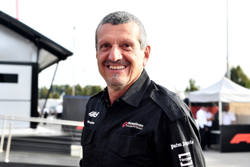 Guenther Steiner at the F1 Italian Grand Prix