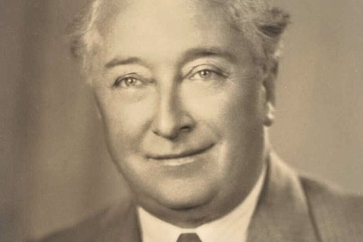 A head and shoulders portrait of Joseph Lyons, former Australian Prime Minister